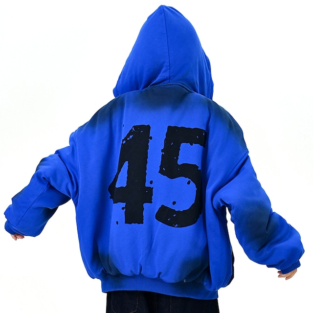 グラフィティレターリングスモークグラデフーディ 2col R01247