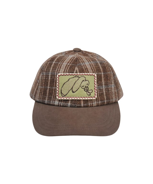 [COYSEIO] TEJI BUNNY EMBLEM CAP BROWN 正規品 韓国ブランド 韓国通販 韓国代行 韓国ファッション コイセイオ 日本 店舗