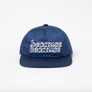 because because cap（NAVY）