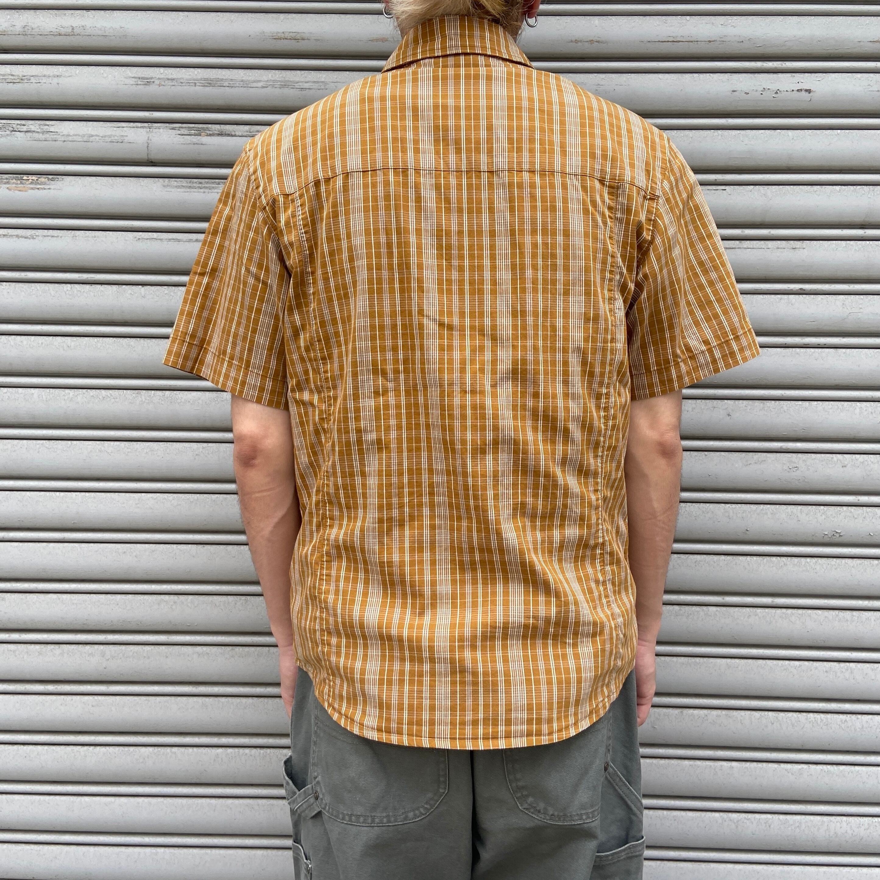 Arc'teryxアークテリクス半袖シャツチェックアウトドアクライミング古着 Arc'teryxアークテリクス半袖シャツチェックアウトドアクライミング