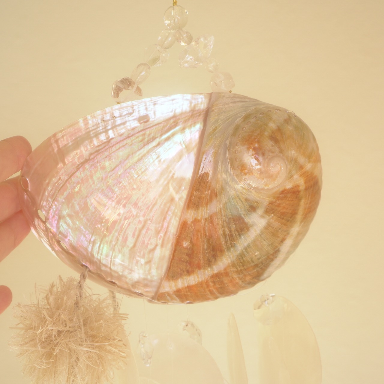 Origin Water Chime ✧ 2 Pink Beige / 起源の水の光と音 / Ocean Origin Light