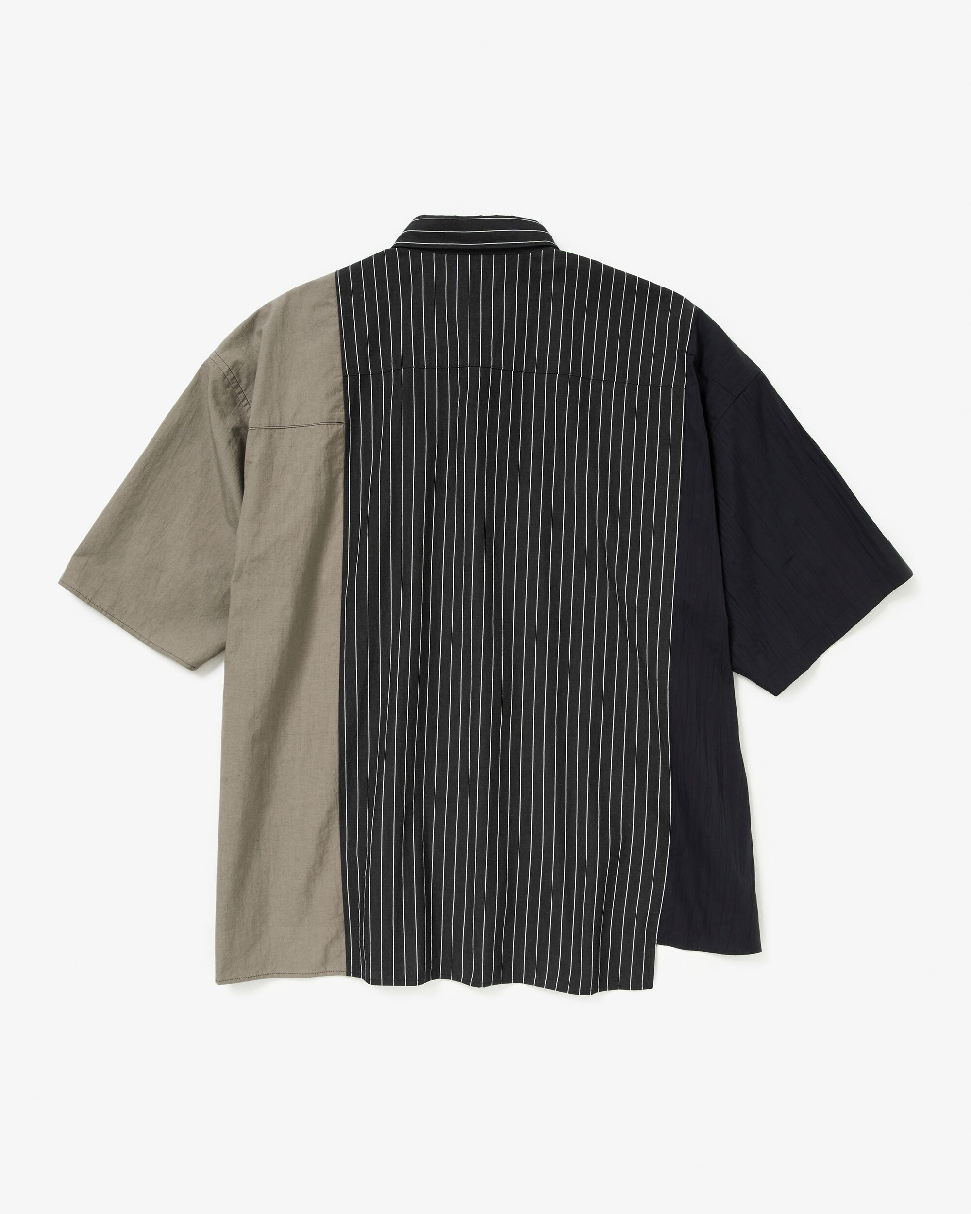 CONTROLLA+ multi  asymmetry short sleeve shirt