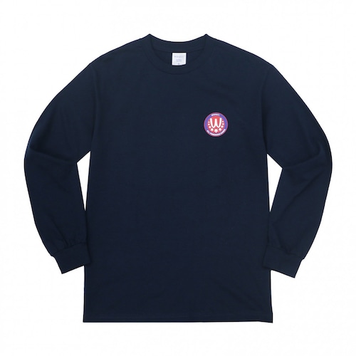 WHIMSY / POISONOUS GAME L/S TEE NAVY