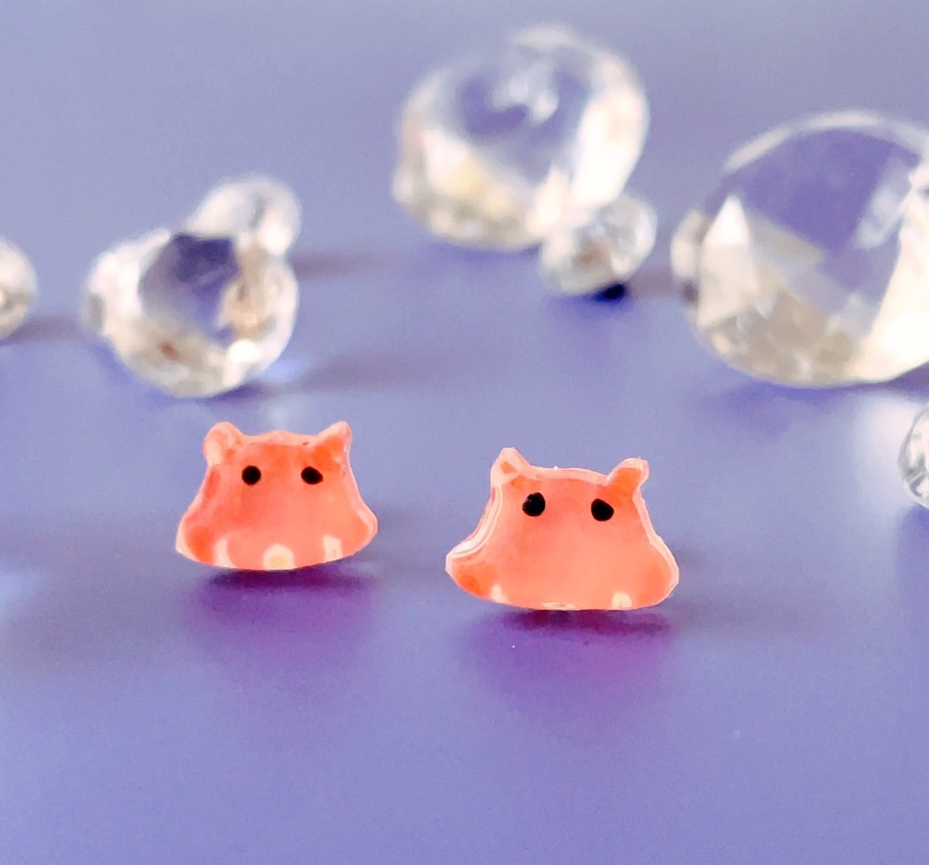 5916 No.24 メンダコのピアス【ほなみるか】 | Shatkona