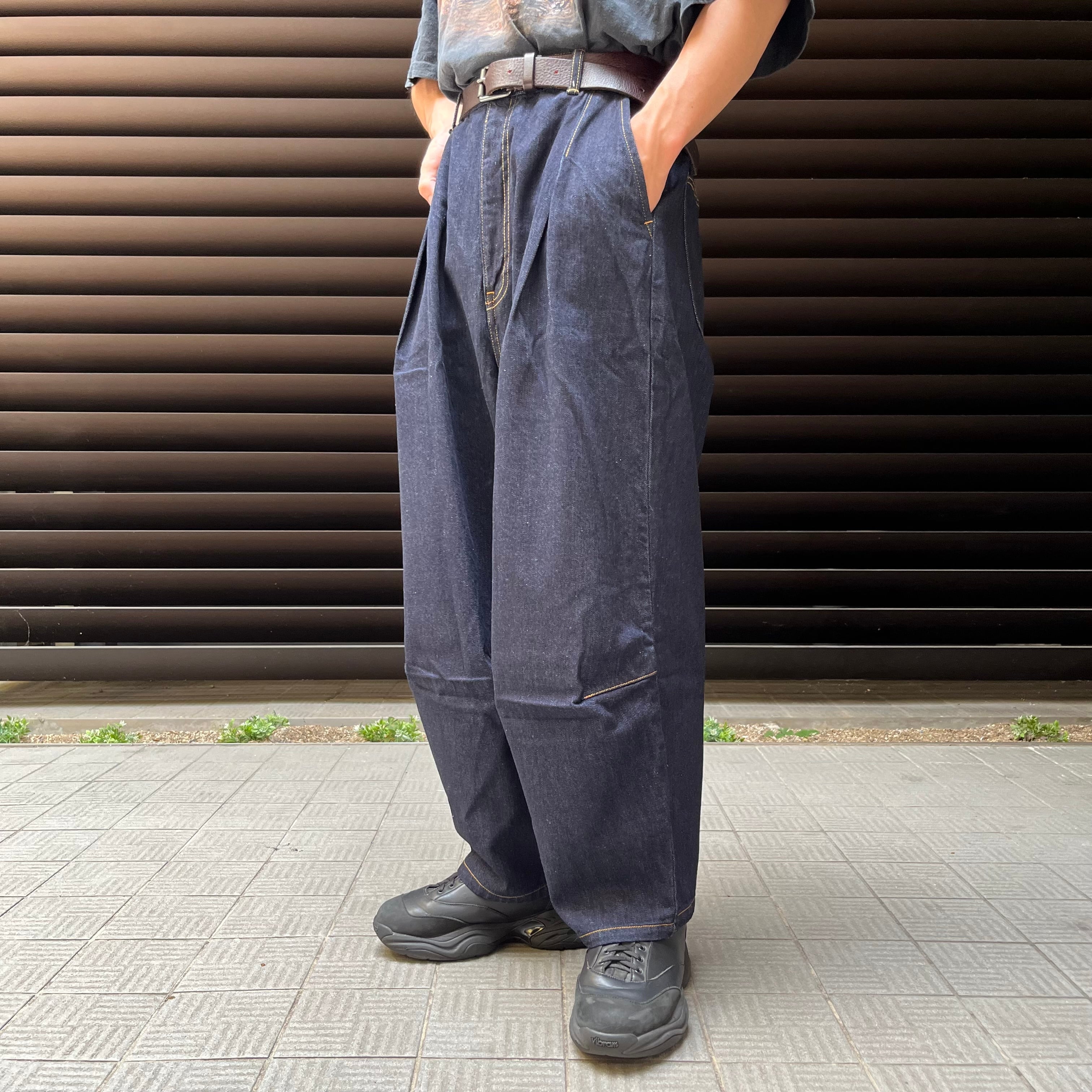 登場! NAJA SETTO PANTS インチ 試着のみ 32 デニム/ジーンズ - kcc.sa