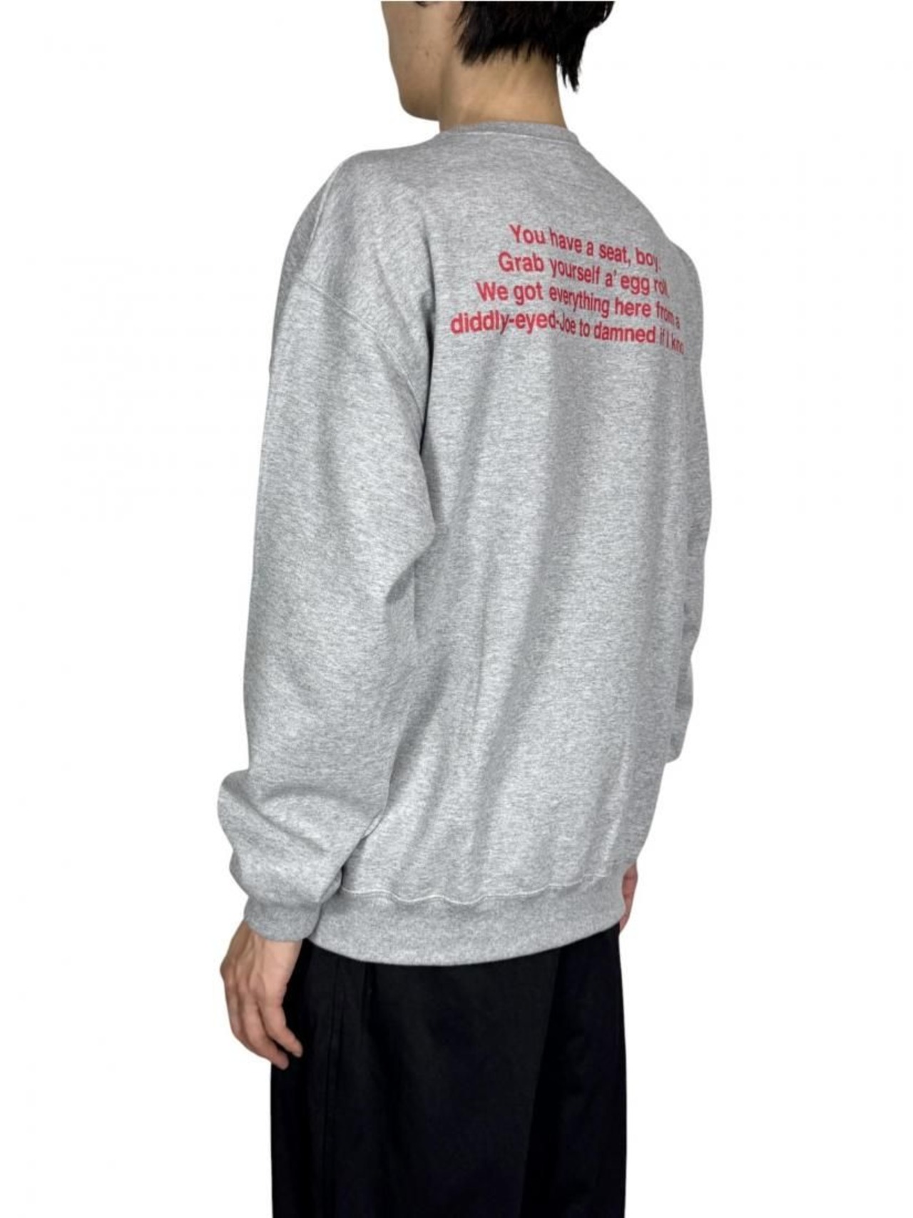 【WACKO MARIA】TRUE ROMANCE / CREW NECK SWEAT SHIRT (TYPE-1)