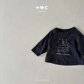 韓国子供服 / LALALAND / 26Autumn / ベベ ハッピー ラグランTシャツ / 秋服 / ベビー *6M~18M*