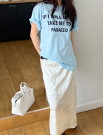 【新作5％OFF・3日間】Paraiso Pastel T-shirts_3colors