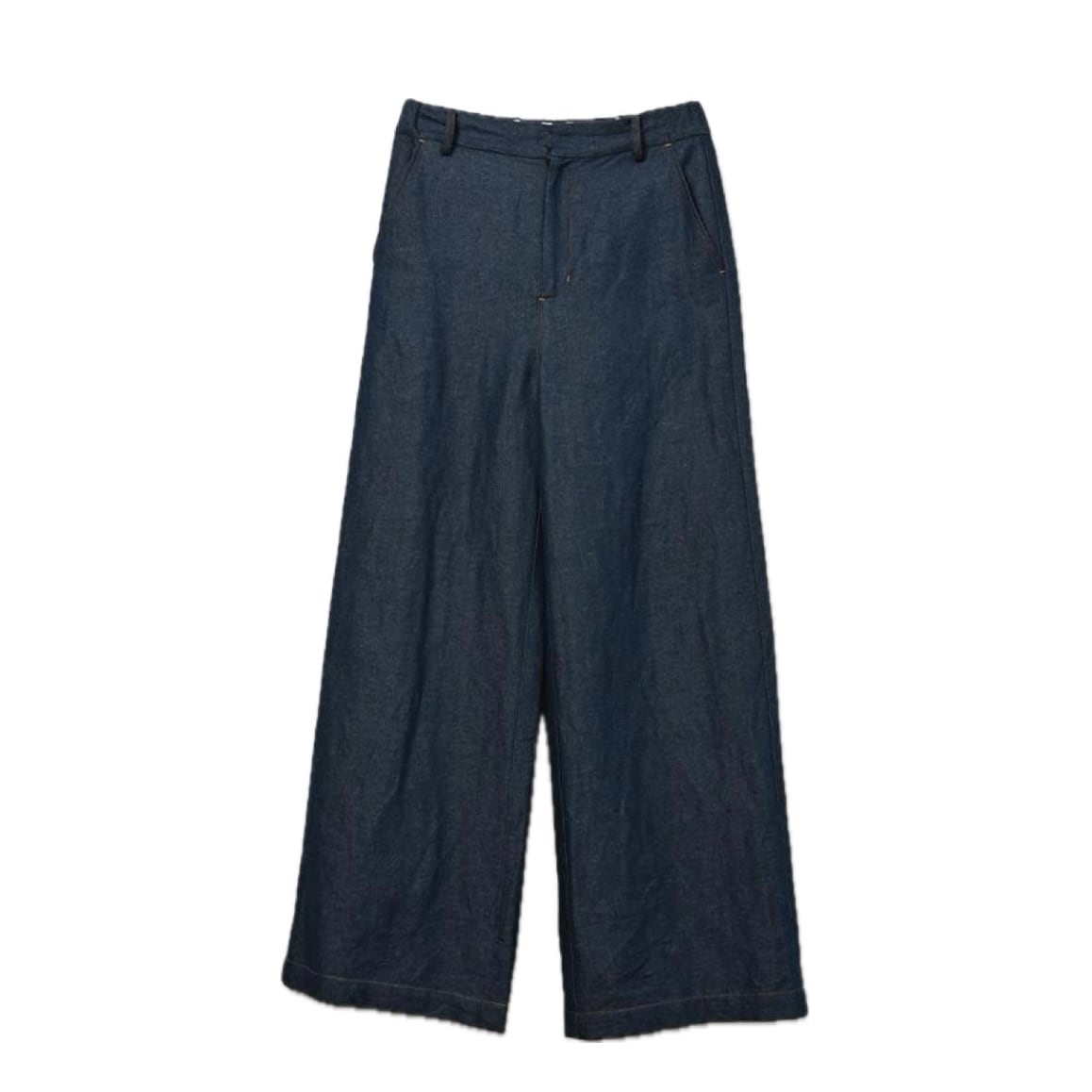 4月上旬発送・お渡し【ANGELINA】デニムワイドP/T 25153-9030D