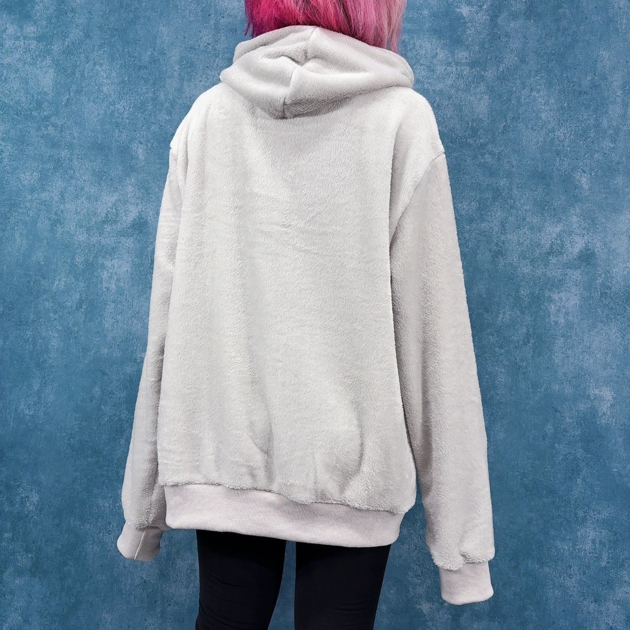 NIER刺繍ロゴ高品質グレーさらふわプルオーバーパーカー】 | NIER CLOTHING