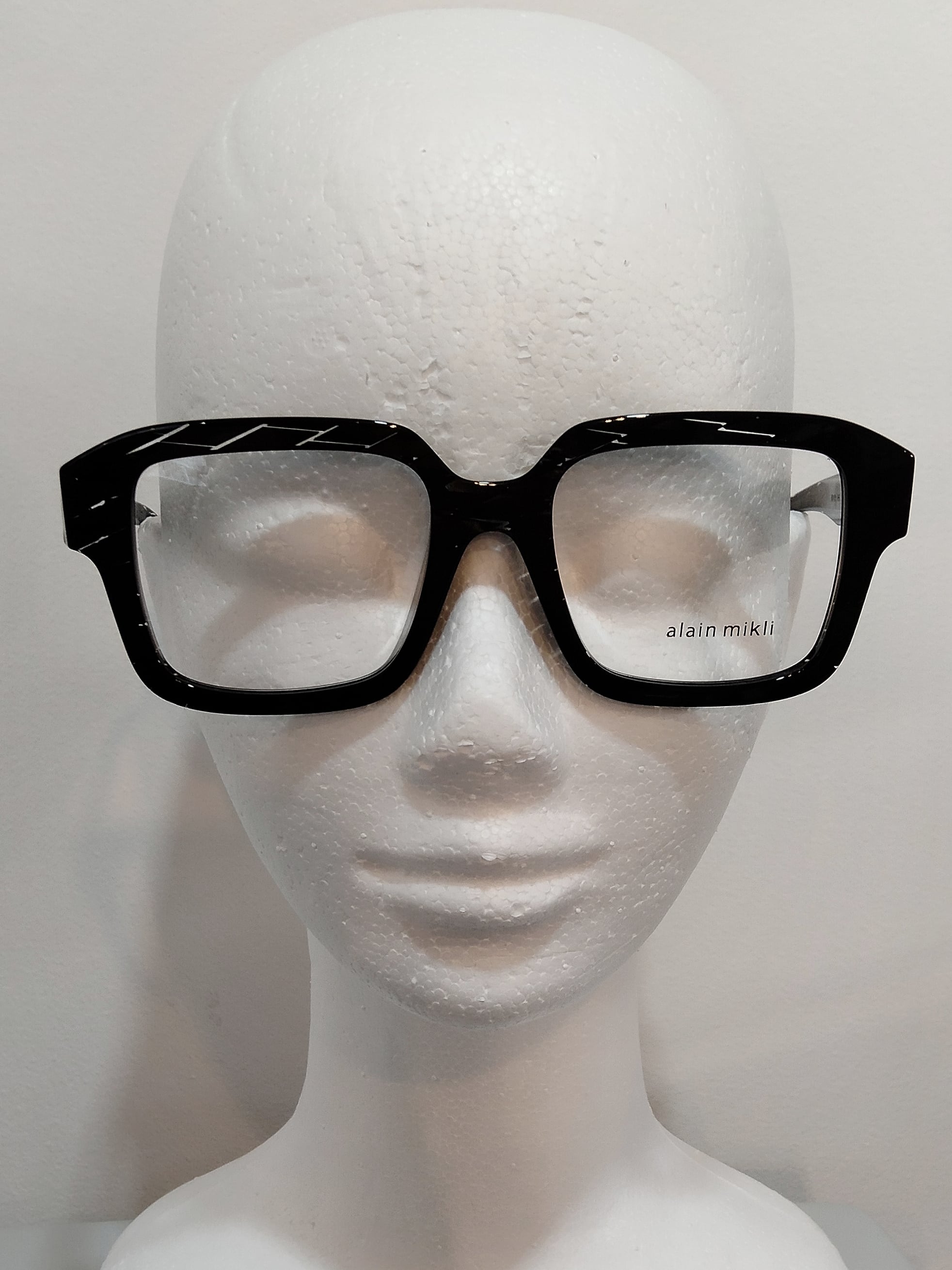 alain mikli paris（アランミクリ）『A03538』Col.002/BLACK RHOMBUS