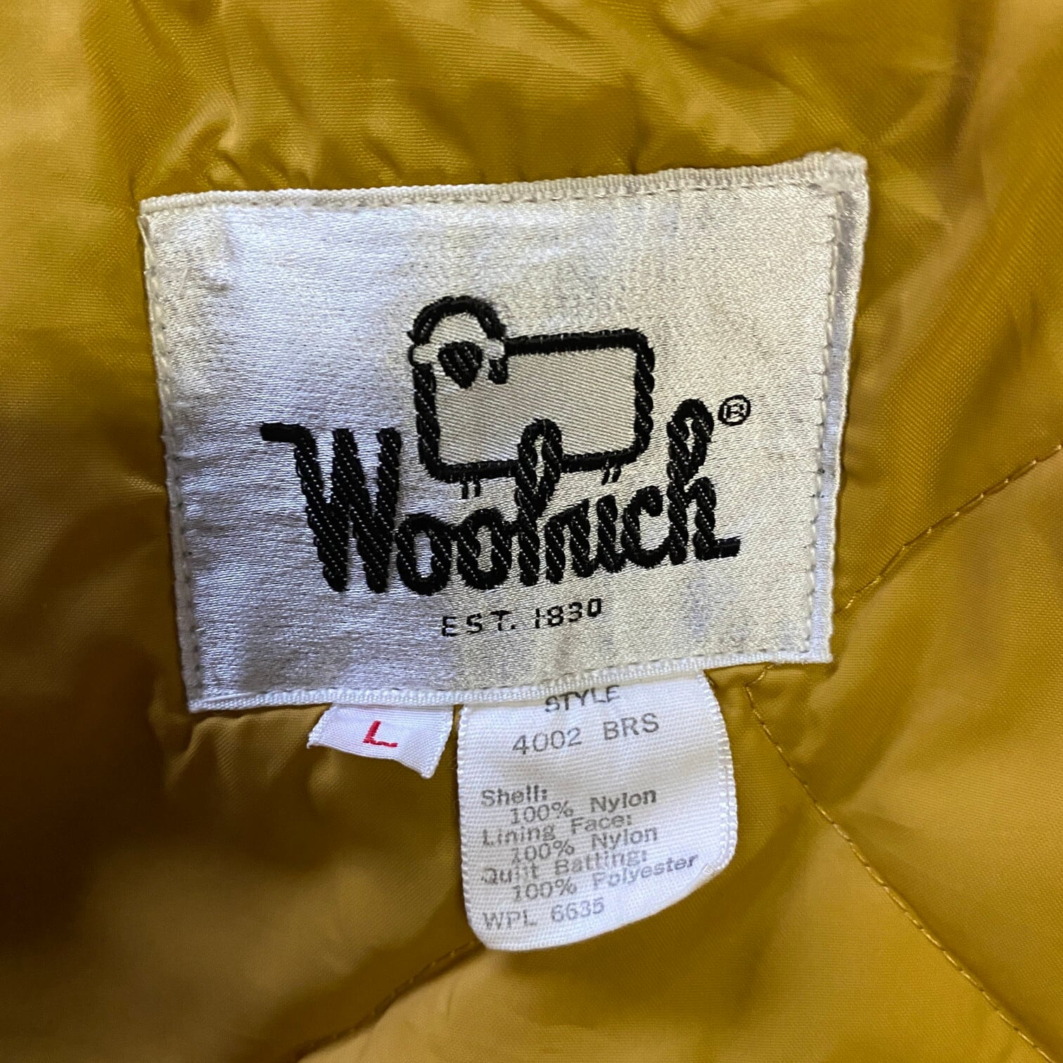 70s Woolrich Talon Zip Work jacket