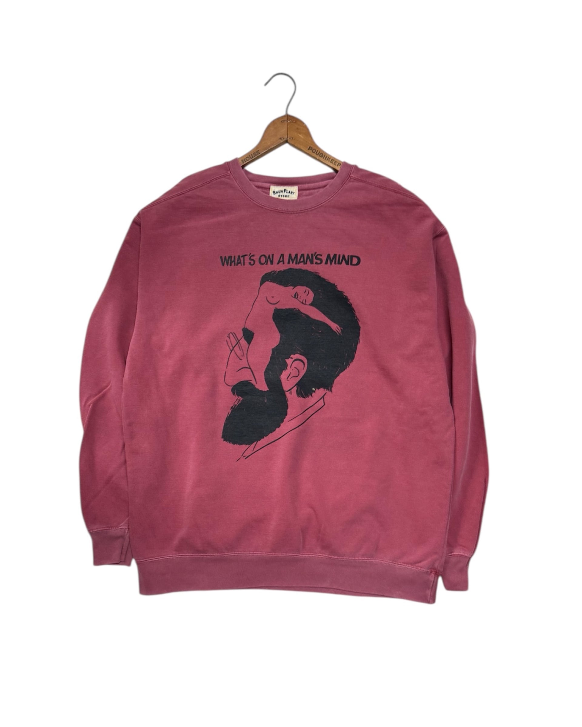 VINTAGE GRAPHIC SWEAT【WHAT'S ON MAN'S MIND】