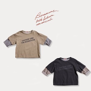 《予約/送料無料》vintage layered T / BONEOUNE