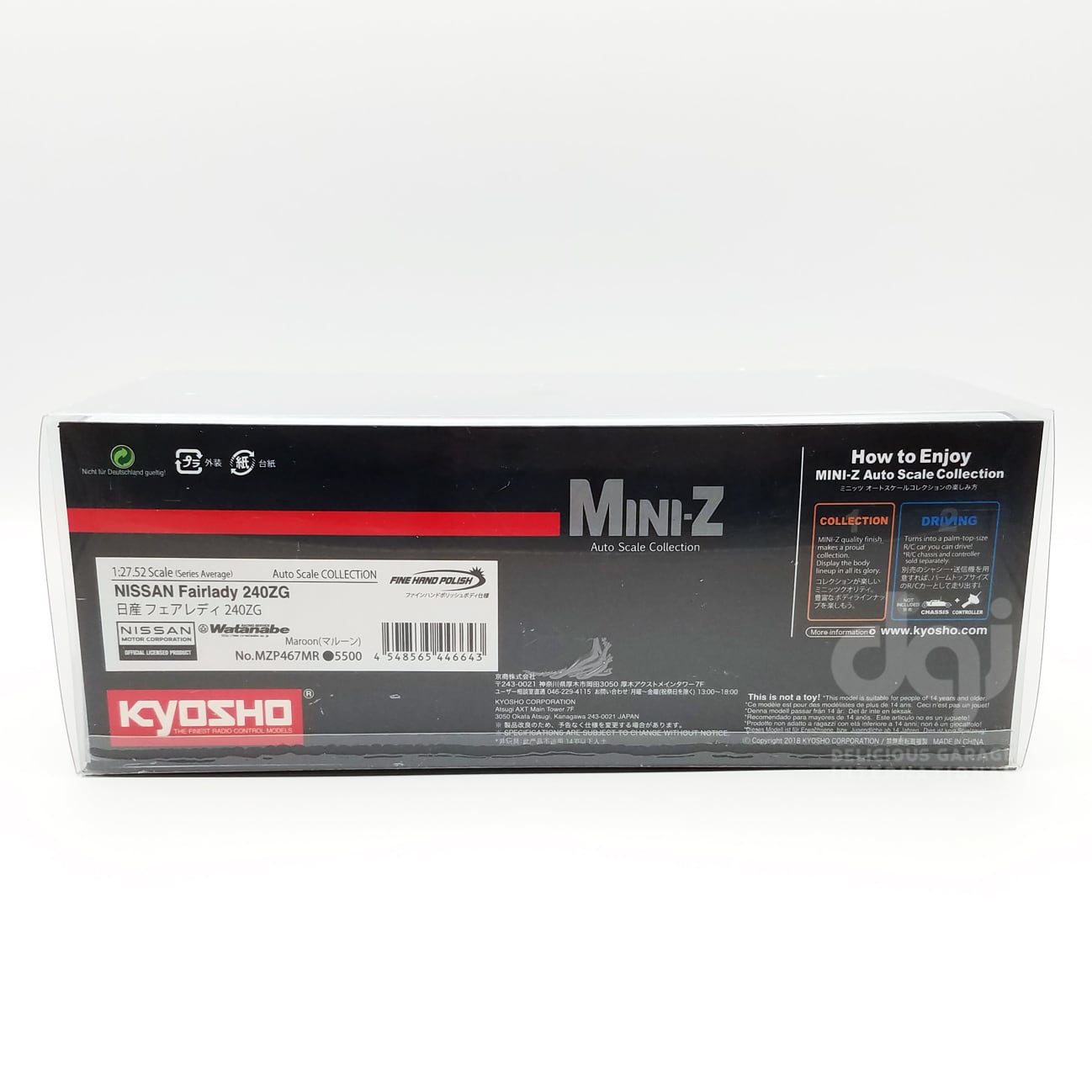 京商 Mini-z 日産 フェアレディ 240ZG マルーン MZP467MR Kyosho 京商 Mini-z 日産 フェアレディ 240ZG マルーン MZP467MR Kyosho