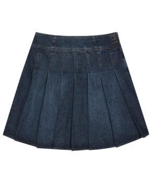 [COYSEIO] DEEP DENIM PLEATS SKIRT NAVY 正規品 韓国ブランド 韓国通販 韓国代行 韓国ファッション コイセイオ 日本 店舗
