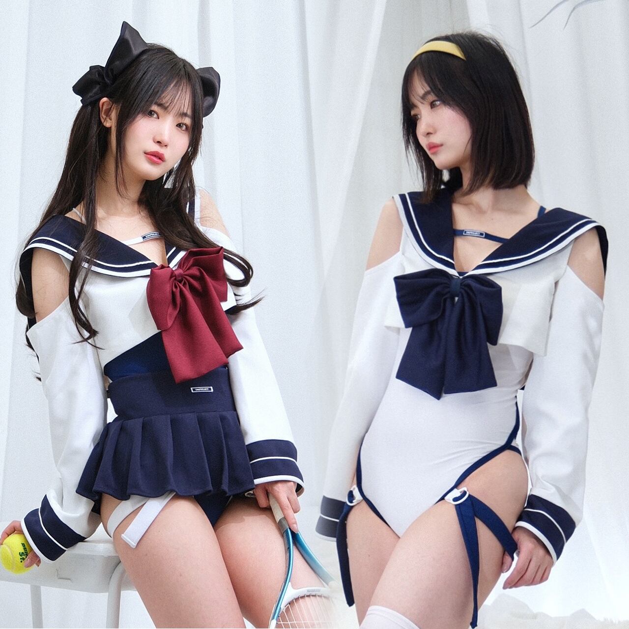 M企画さんのこの水着お気に入り🩵 - M企画 クラゲ競泳水着