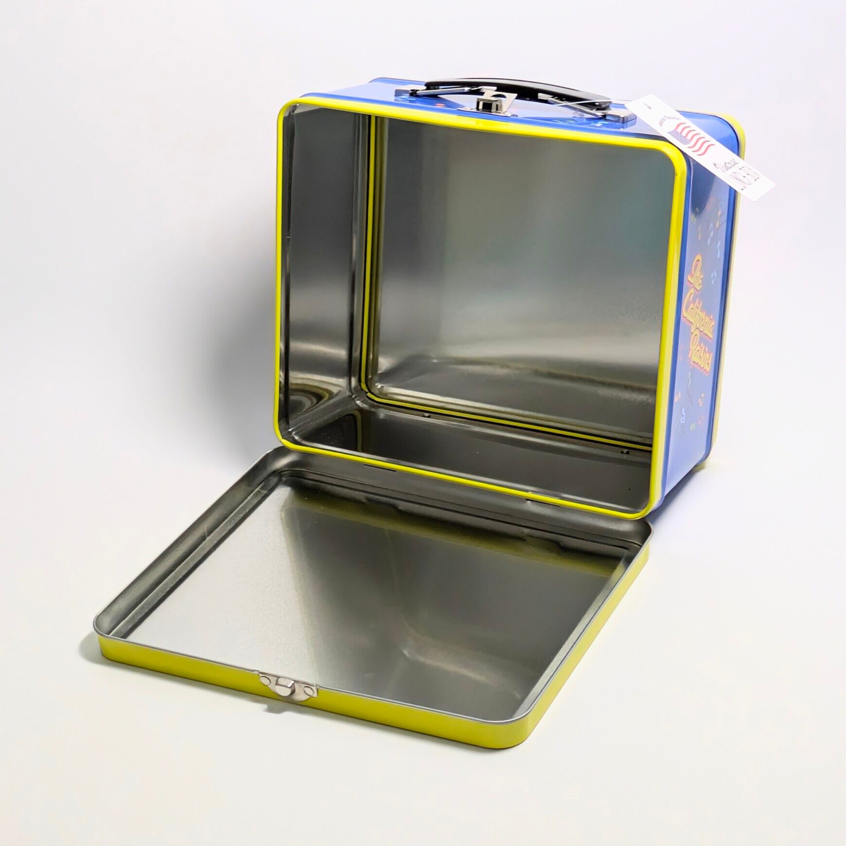 【 California Raisins( カリフォルニアレーズン ) 】VINTAGE LUNCH BOX / ランチボックス / ブリキ缶 〚アメリカン雑貨 アメトイ〛