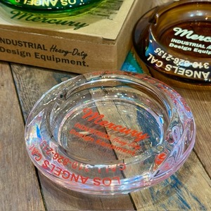 【Mercury】マーキュリー ガラスアッシュトレイ《HOME BUILD》