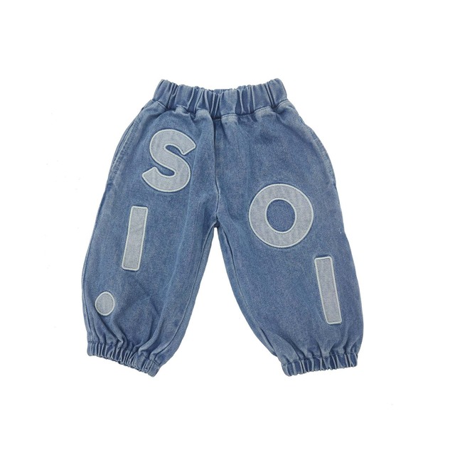 【soll. the label】Kids Soll Denim Bubble Pants