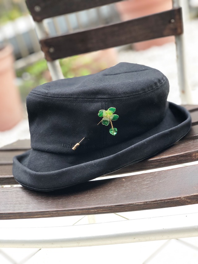 幸運のクローバー ハットピン