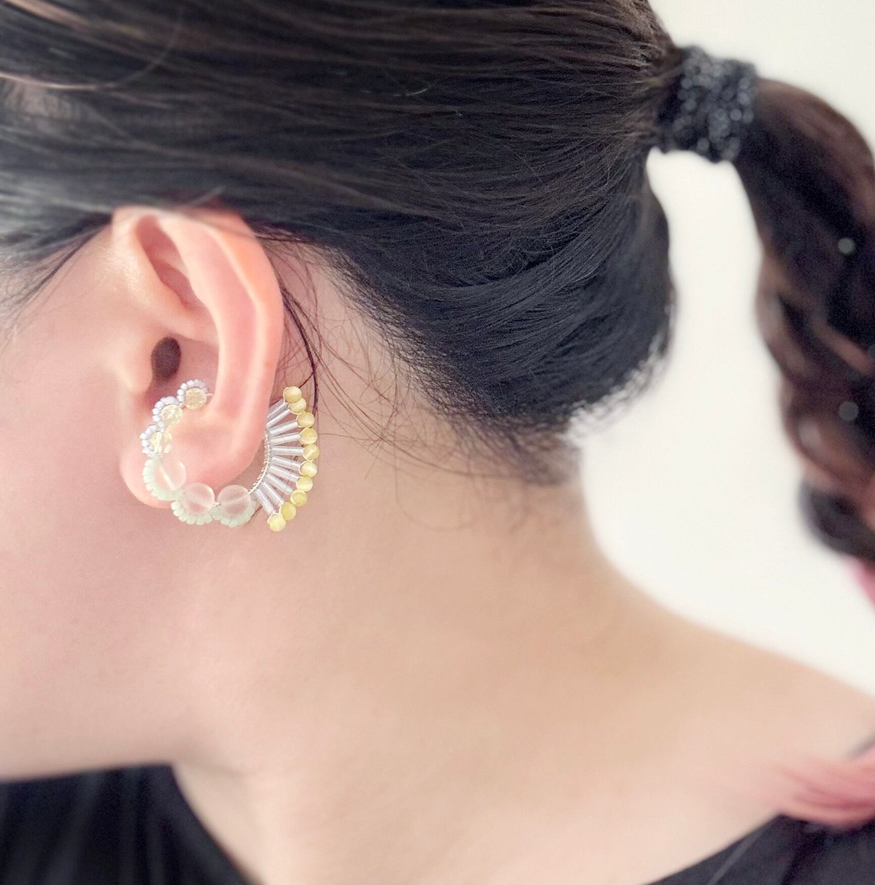 ＜Rollo～イロヅクビジュー～＞イヤーカフ『 ハミングバード/hummingbird 』<29>