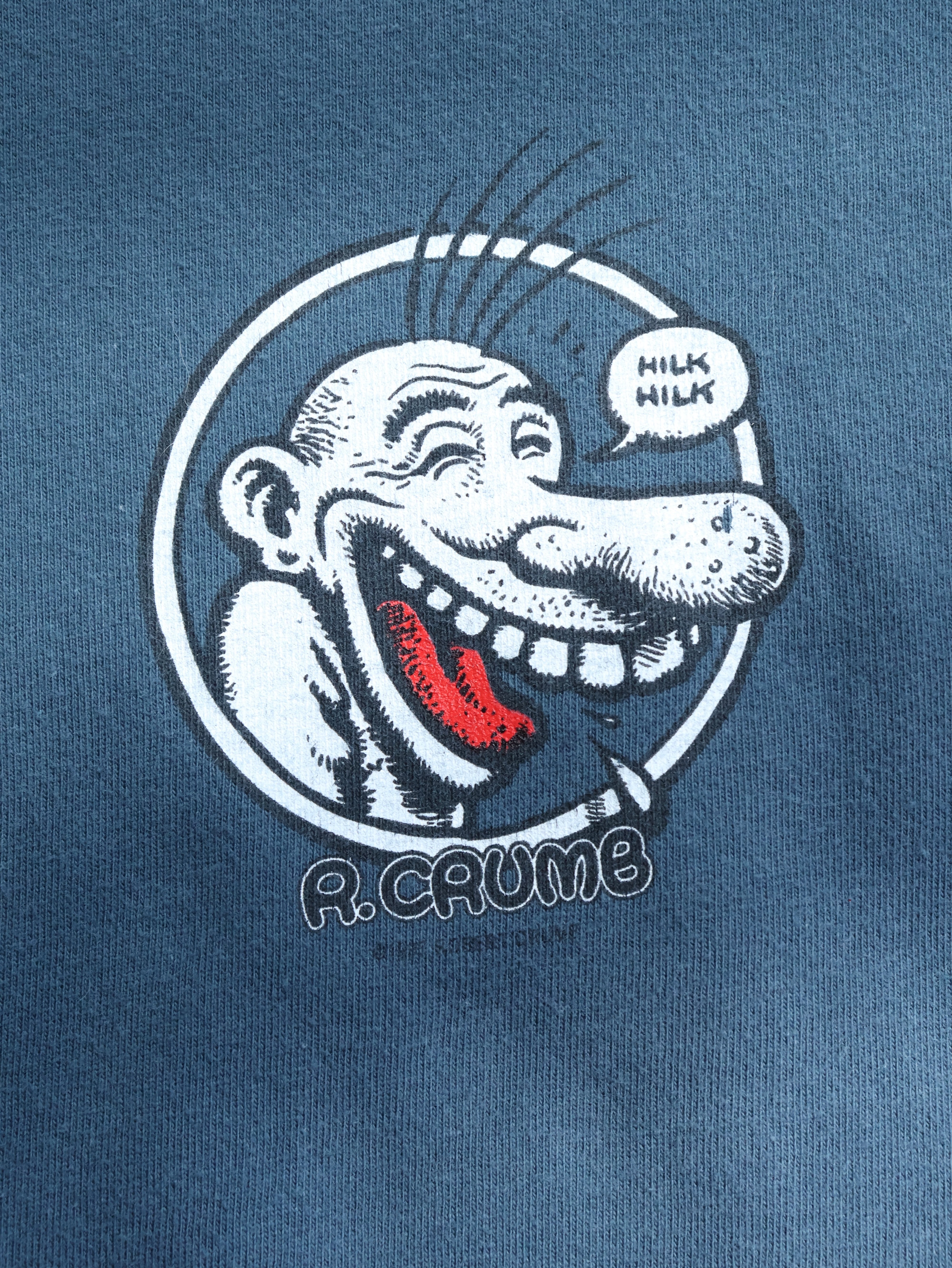 90s Keep on Truckin' Robert Crumb TEE 表記L ロバート・クラム