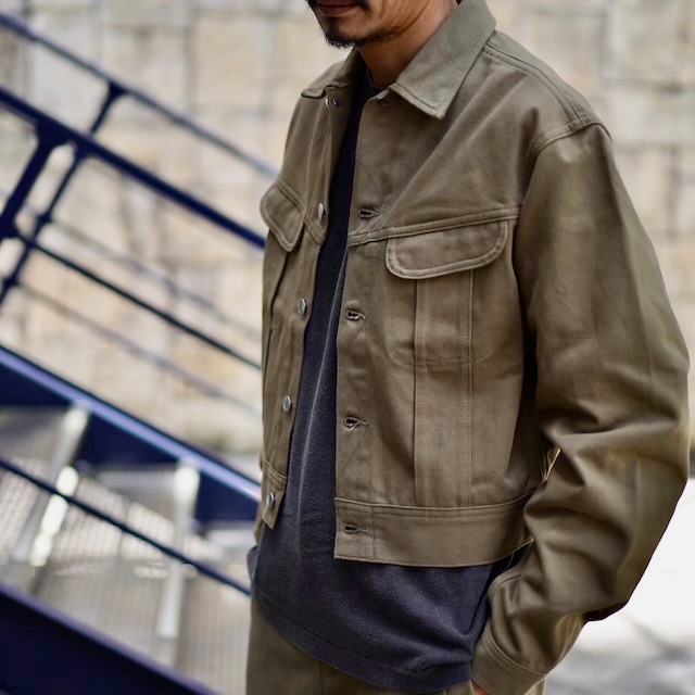 TUKI(ツキ) / cowboy jacket -olive-