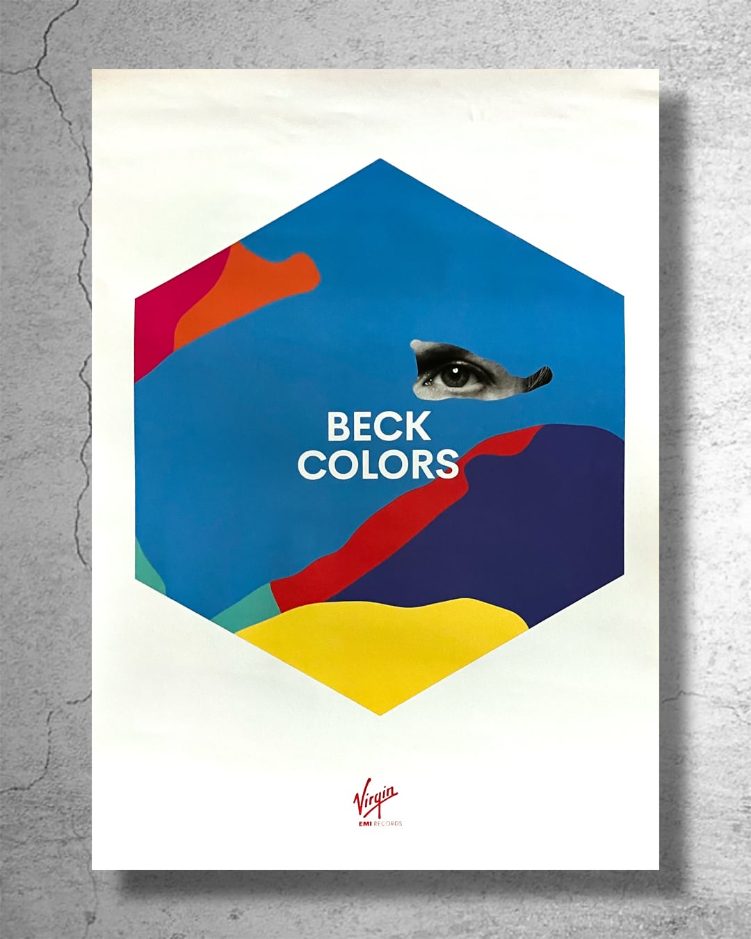 『BECK ベック』2017年イギリスでのアルバム『colors』リリース告知ポスター