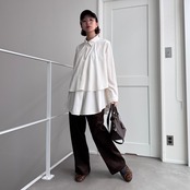 レイヤードオーバーSH/ホワイト