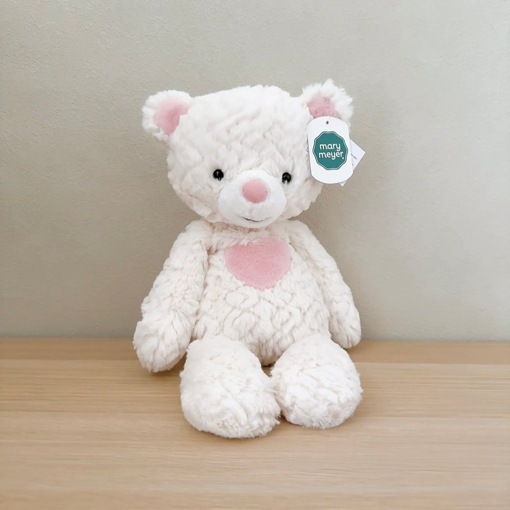 Mary Meyer | パティ ハート ベア くま ぬいぐるみ ホワイト メリーマイヤー 38163