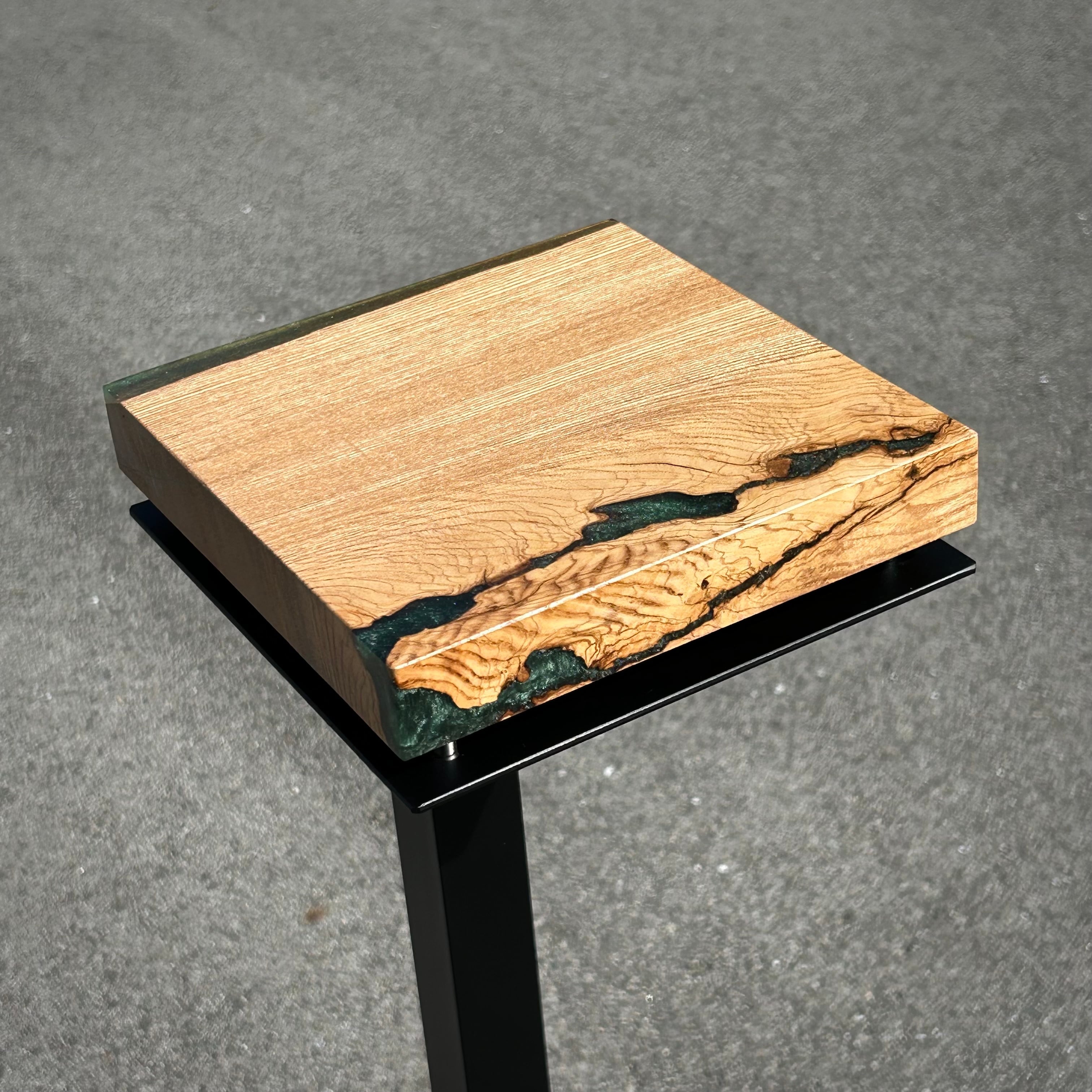 wire.furniture ウッドレジン　台座 スタンド ウッドレジン 展示台 | 【 wire furniture 】