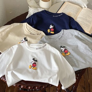 【80-150】春作カートゥーンシャツ 全4色