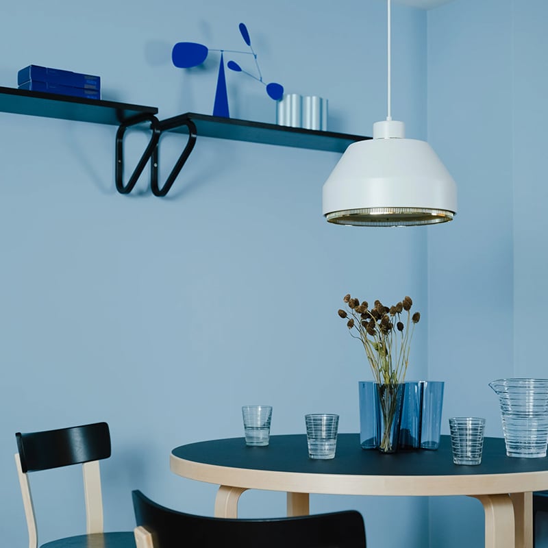 112B 壁付け棚 ブラック ラッカー［ アルテック ］ | REAL Style