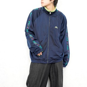 EU VINTAGE FILA LOGO DESIGN TRACK JACKET/ヨーロッパ古着ロゴデザイントラックジャケット