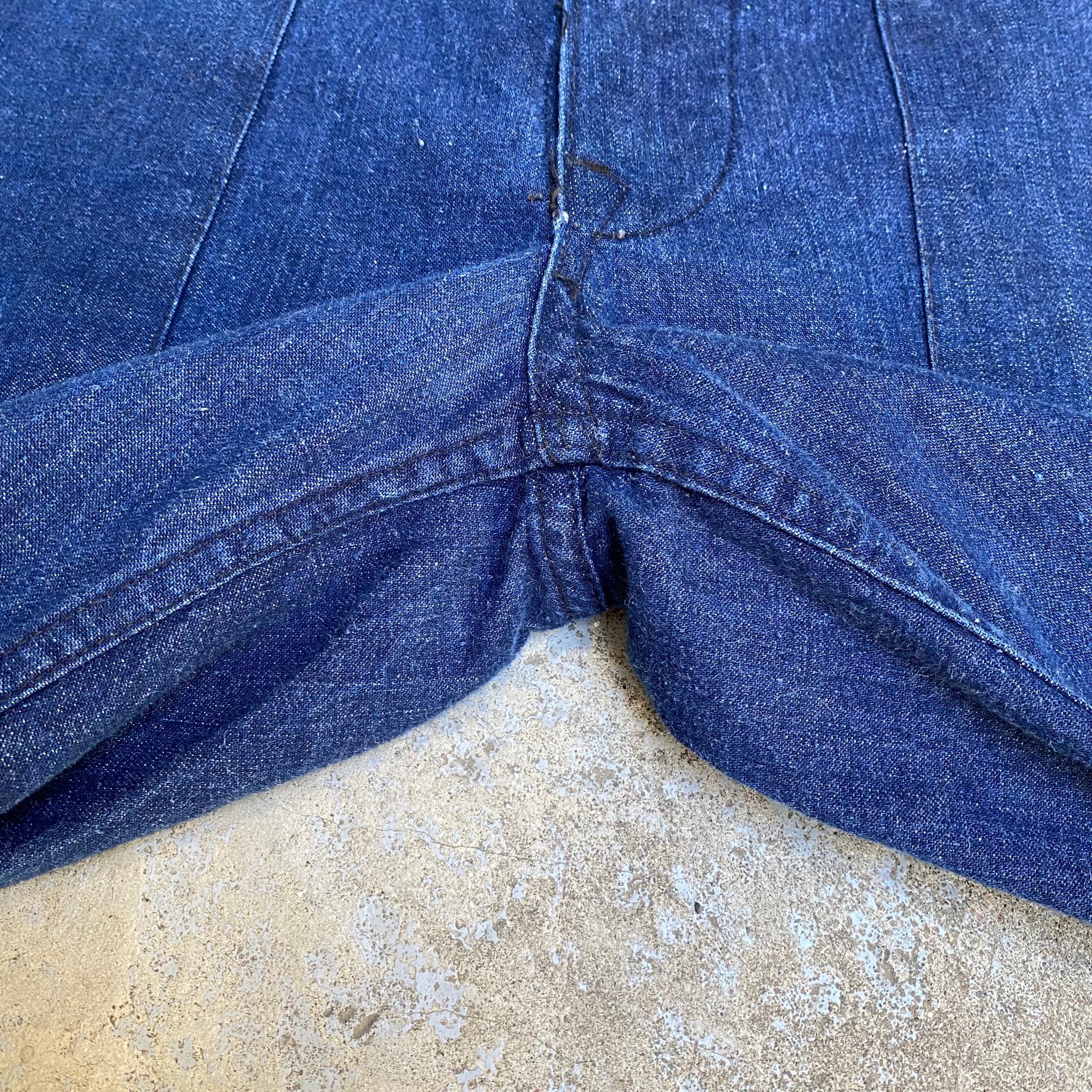 ﾊﾞｷﾊﾞｷ】40's US NAVY Denim Trousers “巻きパン” | 下北沢SPiKe＆SPiCe