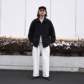 山内(ヤマウチ)世界で10着とないロングコート、AUBERGE(オーベルジュ)新作コーディネート