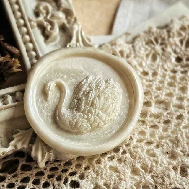 【SELECT】Wax Seal Stamp│ SWAN②【OCEANIC】