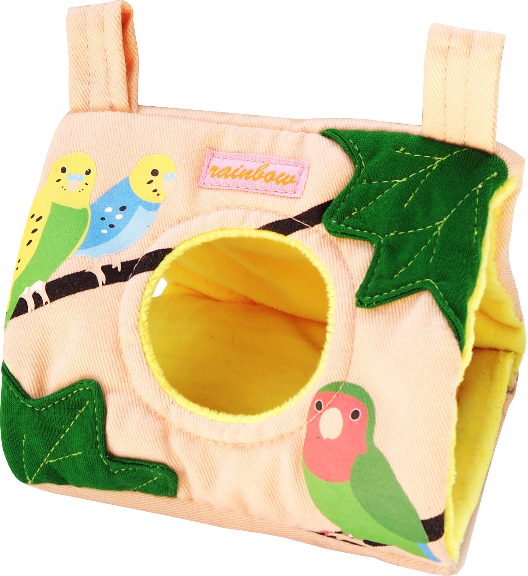 【小鳥用品】なかよしバードさんかくトンネル(S)