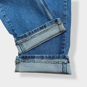 【LEVI'S】505 デニム ジーパン ジーンズ  テーパード ジッパーフライ W32 リーバイス US古着