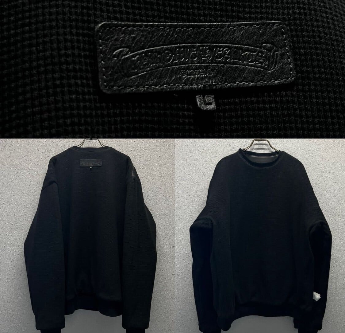 CHROME HEARTS(クロムハーツ) 袖スターパッチ カシミヤニット CHROME 