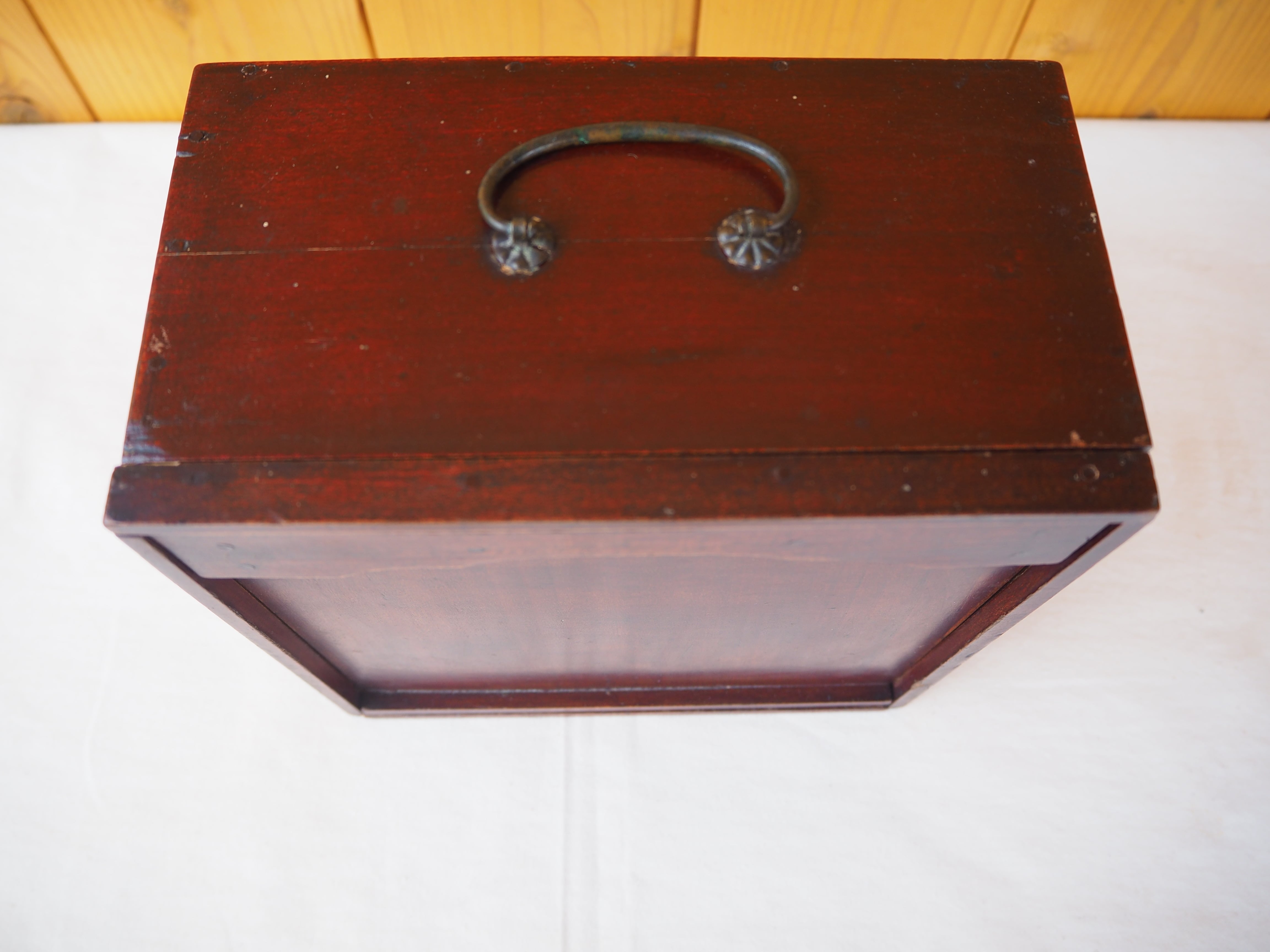 花見弁当箱/野弁当箱/大名弁当箱/弁当箱/重箱/漆器/小物収納/No.0307