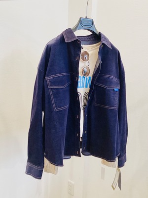 モールスキンドロップシャツジャケット