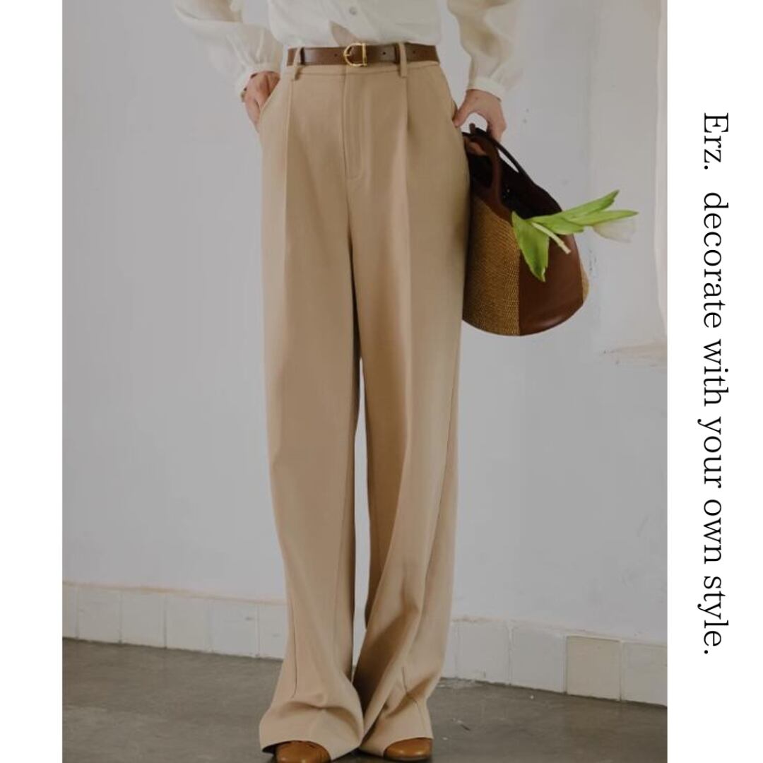 loose drape simple pants