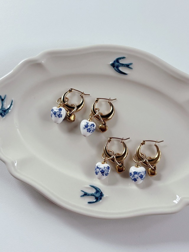 gold hoop pierce