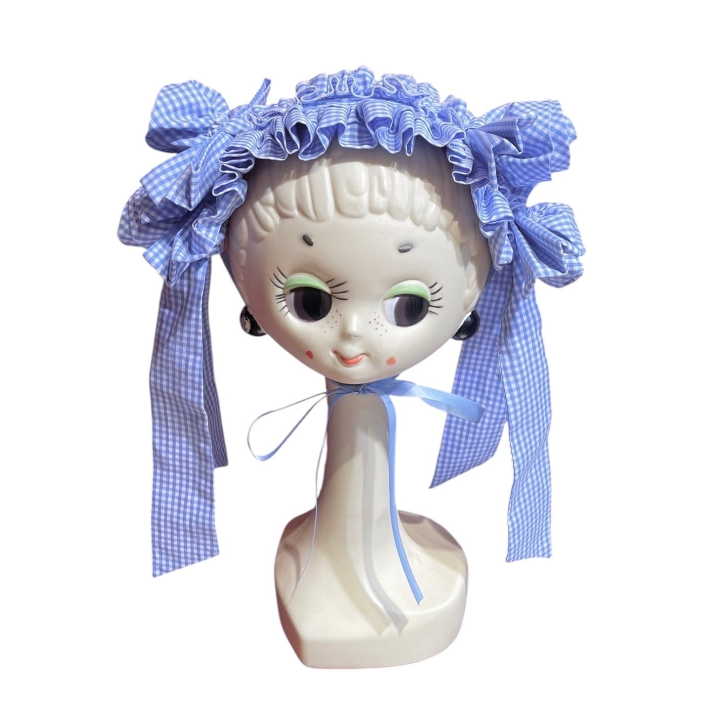 ローズリボンヘッドドレス　BLUE