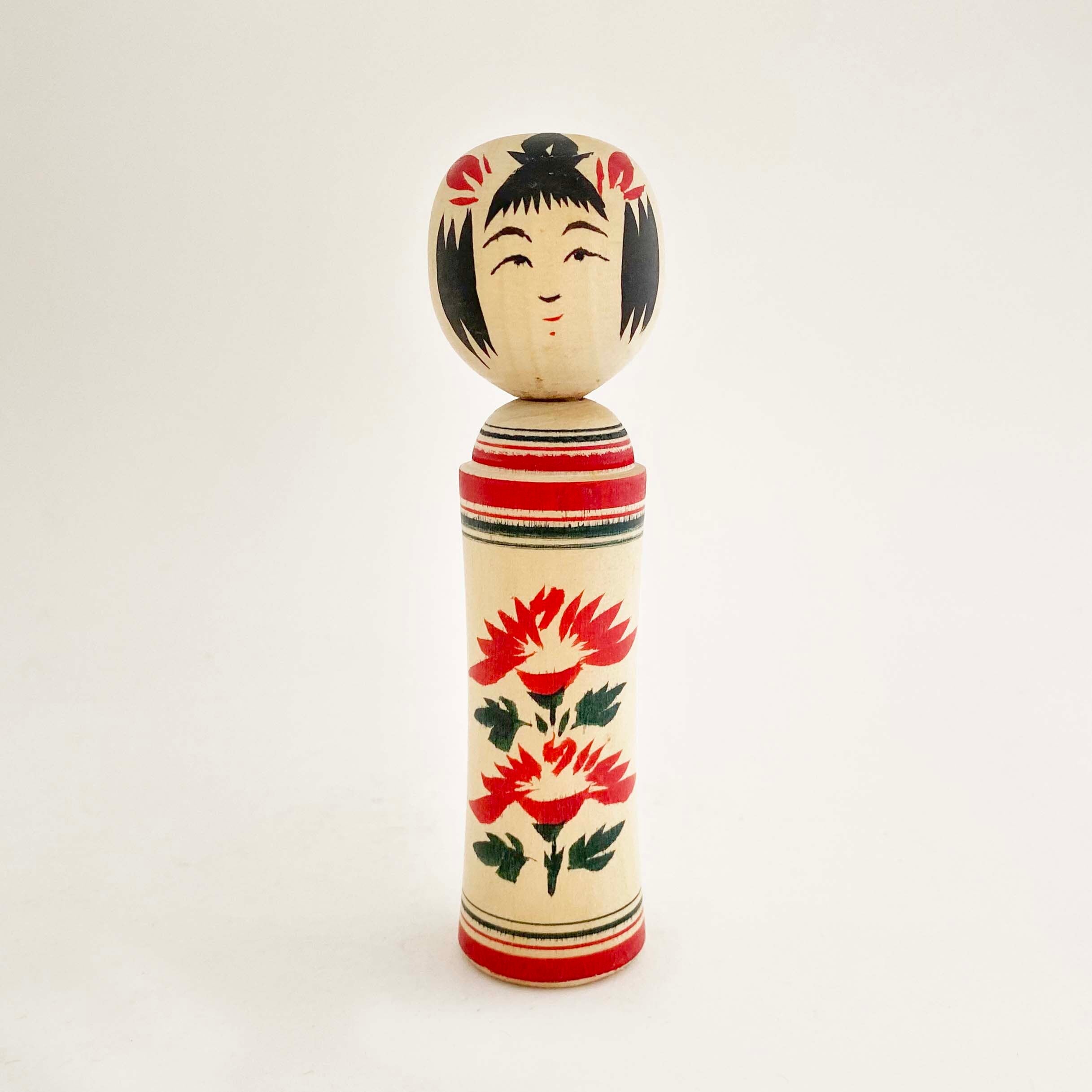 小寸こけし（鳴子系 / 伊藤松一工人）