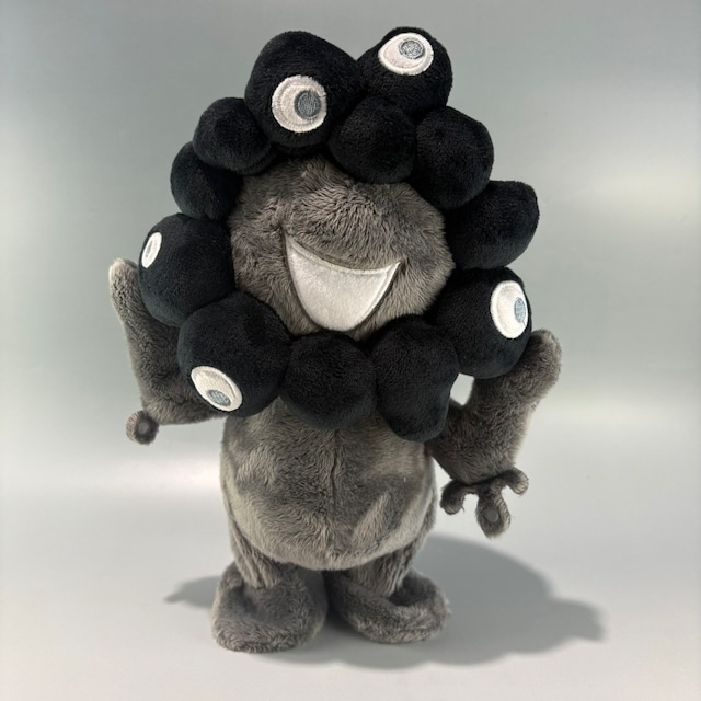 〈大阪・関西万博〉まねまねミャクミャク トコトコぬいぐるみ　ver.黒ミャクミャク