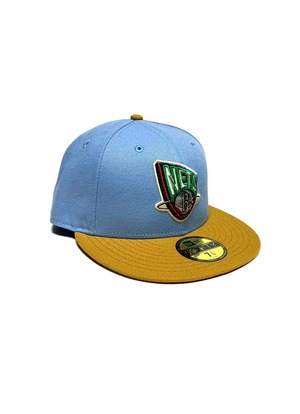 New Era Parks Smoldering Island Brooklyn Nets 59Fifty Cap "Light Blue / Tan"【 海外限定 】