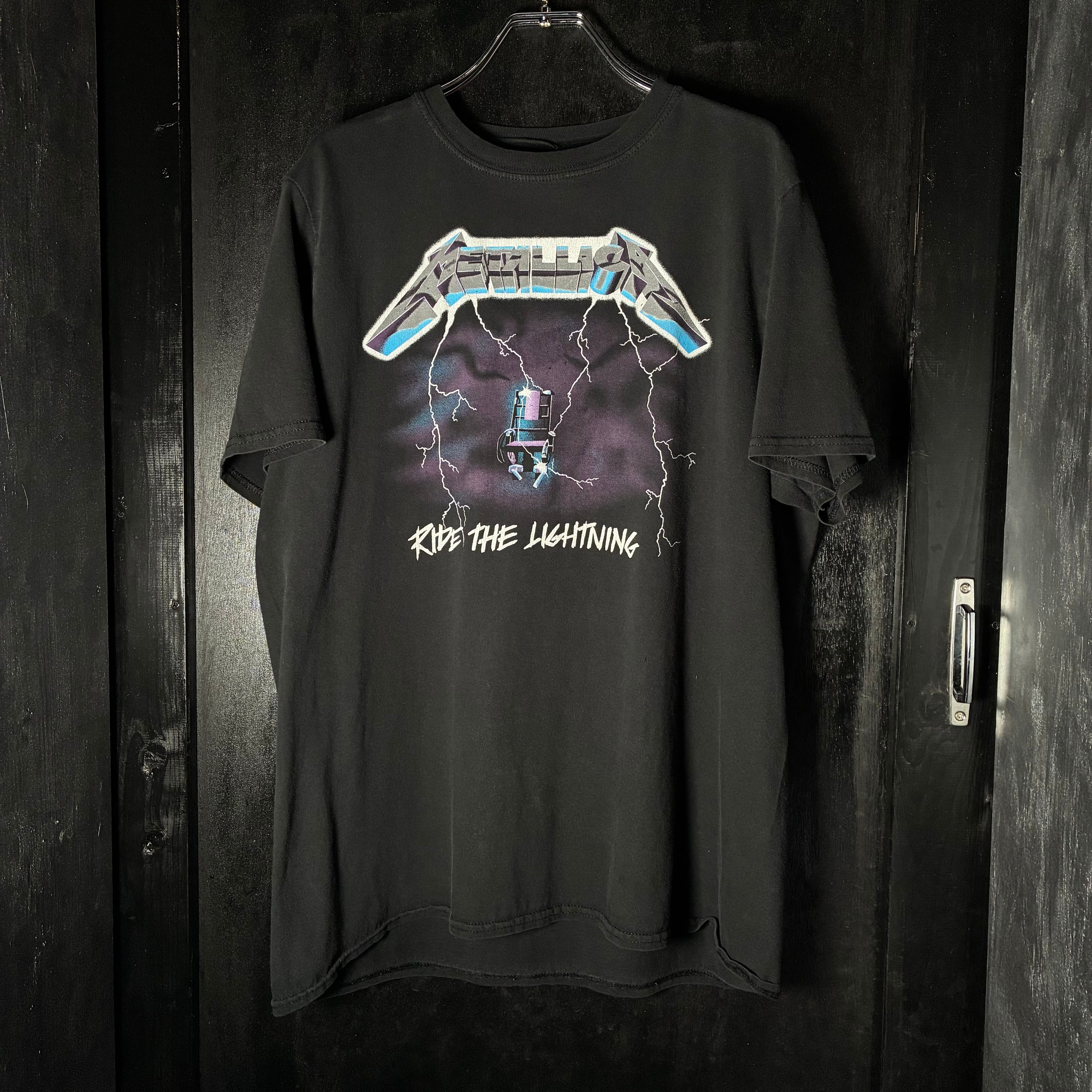 METALLICA RIDE THE LIGHTNING Band Tee メタリカ ライドザ